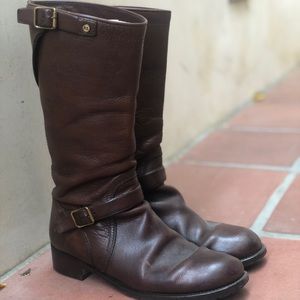 Ralph Lauren size 8.5 calf high riding boots